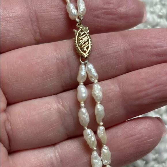 14k pearl bracelet - Picture 2 of 5